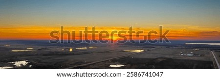 Similar – Image, Stock Photo Ethereal clouds flow over the serene hills of Fuerteventura as the day gently breaks