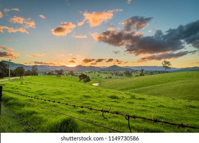 Sunset over the mountains in New South Wales, Cobargo - Shutterstock ID 1149730586