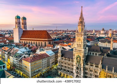 Sunset Over Munich