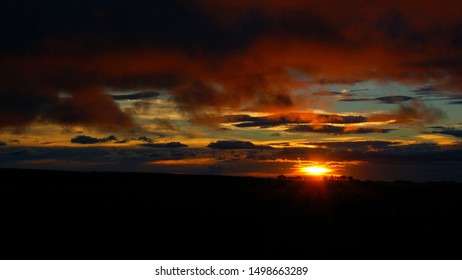 Sunset Over Nyika Plateau, Malawi.