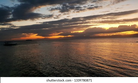 Sunset over the Ocean