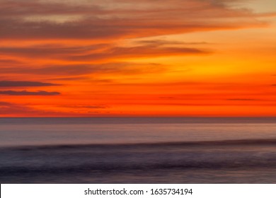 Sunset over the ocean on the Nicoya Peninsula, Costa Rica