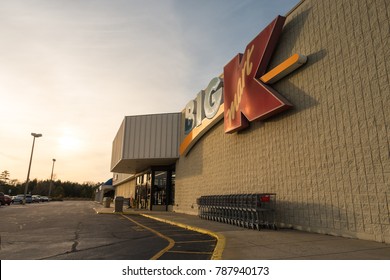 Sunset Over Old Kmart Shopping Center In Lexington, SC December 2018