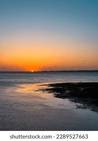 Sunset over the Outer Banks