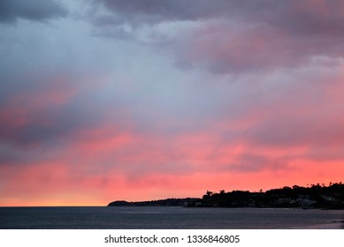 Sunset Over Point Dume.