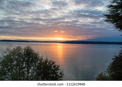 Sunset Over Puget Sound