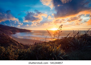 Sunset Over Raglan