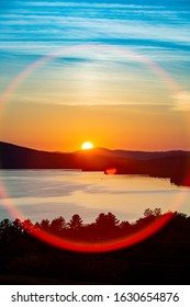 Sunset Over Rangeley Lake Maine