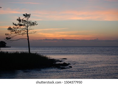 Sunset Over Roanoke Island, Manteo, NC