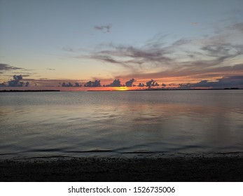 Sunset Over A Sanibel Island Sunset