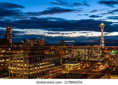 Sunset over Seattle