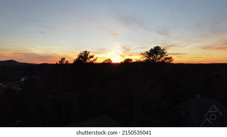 Sunset Over South Georgia Farm