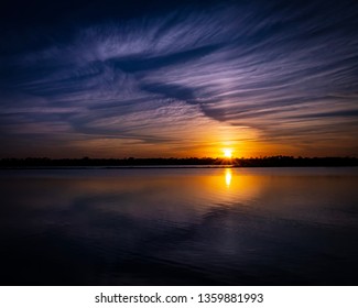 Sunset Over Tomoka State Park