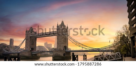 Similar – Image, Stock Photo Reflections in London.