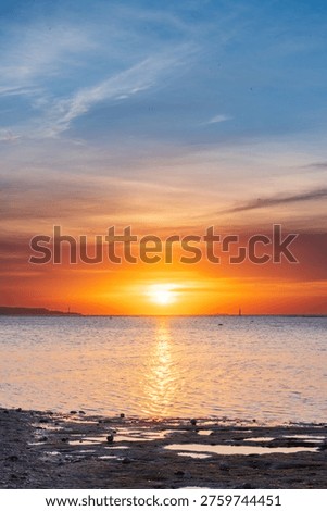 Sunset over Water