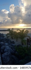 Sunset Overlooking Nikki Beach In Barbados