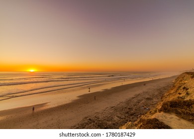 Sunset Overlooking The Torrey Pines Gliderport