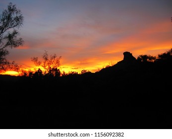 Sunset In Palo Duro Canyon, Amarillo, Texas