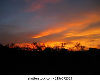 Sunset In Palo Duro Canyon, Amarillo, Texas