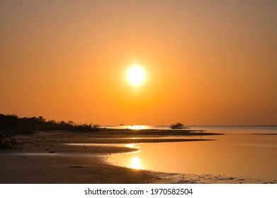 Sunset From The Pamlico Sound