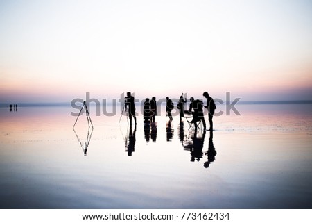 Similar – Image, Stock Photo broadening of horizons