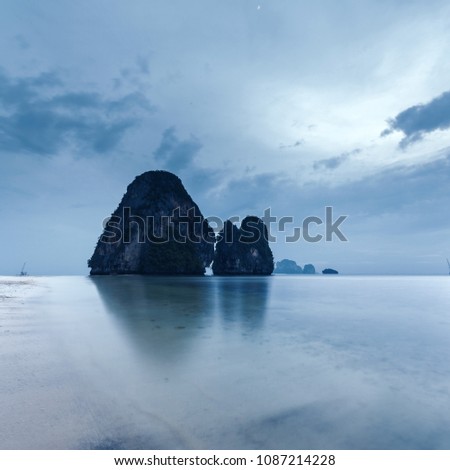 Similar – Image, Stock Photo without words Beach