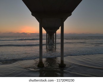 Sunset at the pier