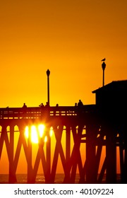 sunset pier