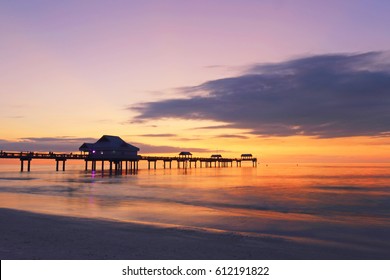 Sunset at Pier 60, Clearwater beach