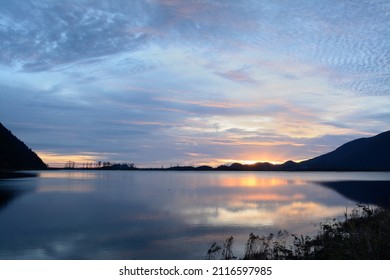 Sunset At Pitt Lake, BC