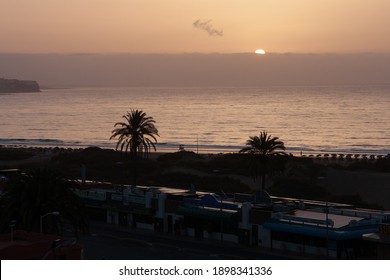 Sunset At Playa Del Ingles (Gran Canaria)