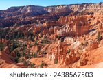 From Sunset Point Overlook, Bryce Canyon National Park : Garfield County and Kane County, Utah, United States