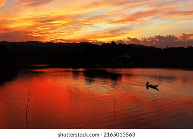 Sunset In Rangamati Kaptai Lake