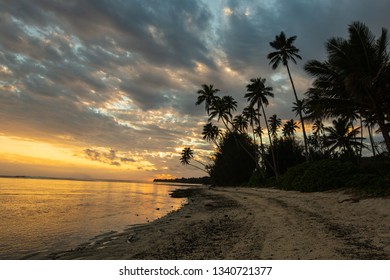 Sunset in Rarotonga
