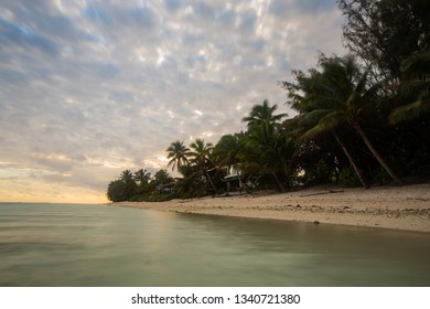 Sunset in Rarotonga