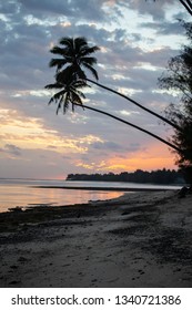 Sunset in Rarotonga