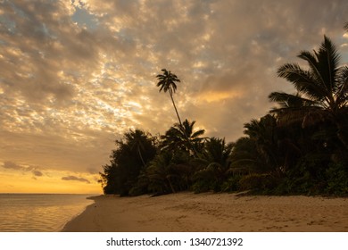 Sunset in Rarotonga