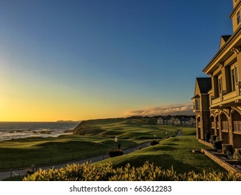 Sunset At The Ritz Carlton Half Moon Bay