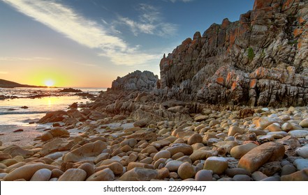 Sunset with Rocks