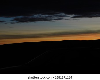 Sunset In Rural Nebraska USA