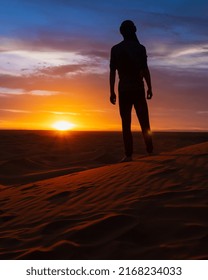 Sunset In The Sahara - Merzouga, Morocco