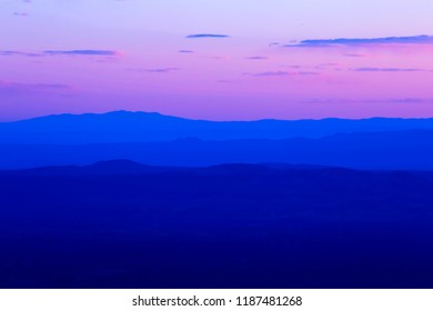 Sunset In Santa Fe Mountains