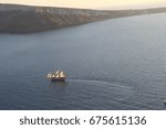 Sunset in Santorini, Greece