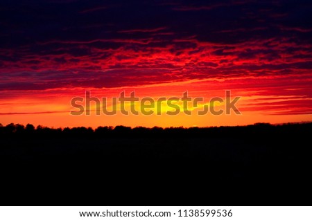 Sunset from Saskatchewan