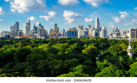 Aerial View Bangkok Skyline Skyscraper Light Stock Photo 1104510797 Aerial View Bangkok Skyline Skyscraper Light Stock Photo 1104510797