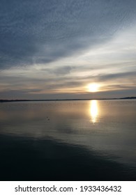 Sunset scene in lake of Orient - Shutterstock ID 1933436432