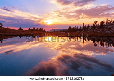 sunset Nature Landscape