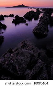 sunset seascape