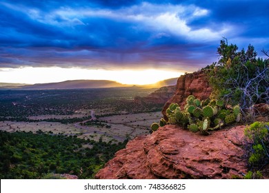 Sunset In Sedona, Arizona