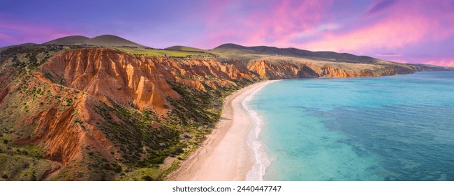 Sunset at Sellicks Beach, South Australia - Powered by Shutterstock